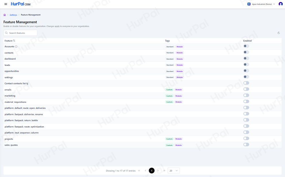 Feature Management